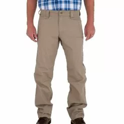 Lincoln Outfitters Men's Flex Canvas Work Pants Khaki - 100085-KH