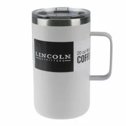 Lincoln Outfitters 20 Oz. Coffee Mug White 87-961-0204 - Water Bottles & Hydration