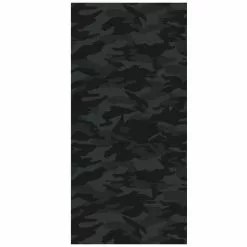 Lincoln Outfitters Men's Black Camo Printed Neck Gaiter - LOGC-01 - Face Masques