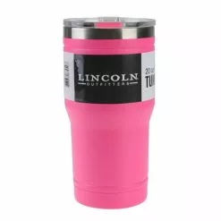 Lincoln Outfitters 20 oz. Tumbler, Pink 87-949-0204 - Water Bottles & Hydration