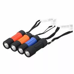 Lincoln Outfitters Small Rubber Flashlight 66329 - Lighting