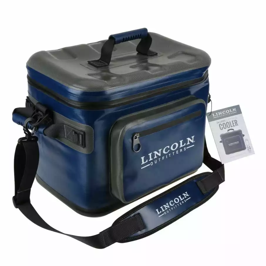 Lincoln Outfitters 24 Can Soft Sided Cooler 87-355-0204 - Water Bottles & Hydration 3 Lincoln Outfitters 24 Can Soft Sided Cooler 87-355-0204 - Water Bottles & Hydration - Image 3