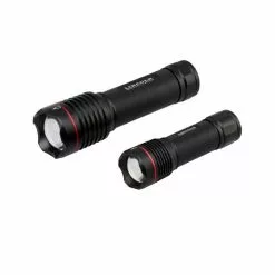 Lincoln Outfitters 2 Pack Flashlight - 600 & 2000 Lumens 66309 - Flashlights