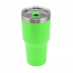 Lincoln Outfitters 30oz. Stainless Tumbler Neon Green 30802C - Camp Kitchen