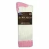 Lincoln Outfitters Women's Merino Wool Blend Boot Sock White Medium - L872-WH/PK - Socks
