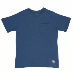 Lincoln Outfitters Men's Performance T-Shirt Dusty Blue - RK2DBL - T-Shirts