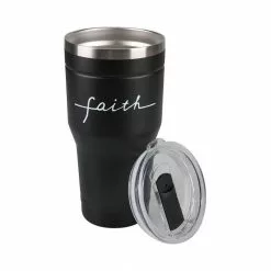 Lincoln Outfitters "Faith" 30 oz. Religious Tumbler, Black - 89-632-0204 - Tumblers -Cheap Lincoln Outfitters Store 395815d251dca8dfc531ea793f22df943a786670 32631055 3
