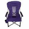 Lincoln Outfitters Hard Arm Folding Chair Purple 87-839-0204 - Camp Furniture