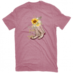 Lincoln Outfitters Ladies Short Sleeve T-shirt Heather Rose  - LO-L366 - Long Sleeve Shirts Women's