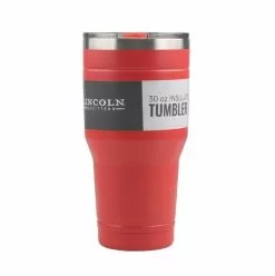 Lincoln Outfitters 30oz. Stainless Steel Coral Tumbler 30LO2345 - Camp Kitchen