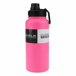 Lincoln Outfitters 32 Oz. Water Bottle Pink 87-970-0204 - Water Bottles & Hydration