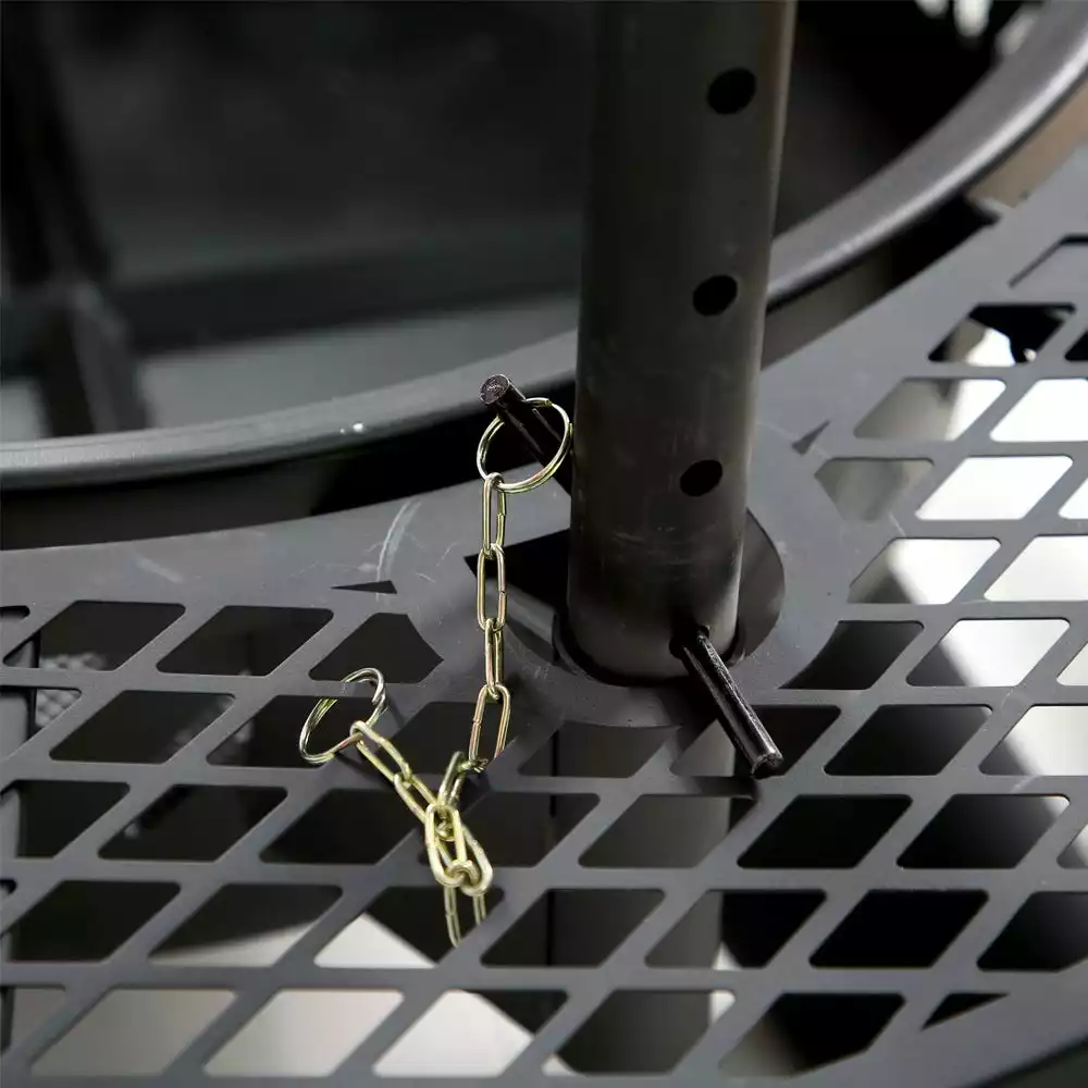 Lincoln Outfitters Steel Fire Pit with BBQ Grate - 90-165-0204 - Fire Pits & Heaters 10 Lincoln Outfitters Steel Fire Pit with BBQ Grate - 90-165-0204 - Fire Pits & Heaters - Image 10