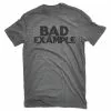 Lincoln Outfitters Men's Bad Example Short Sleeve T-Shirt - LO-123 - T-Shirts