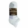 Lincoln Outfitters Women's Ultra-Dri No-Show Sock 3 Pack White - L3/72036-W - Socks Women's