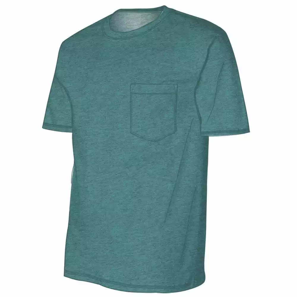Lincoln Outfitters Men's Heavyweight Pocket T-Shirt - LOPK-01-TEAL - T-Shirts 1 Lincoln Outfitters Men's Heavyweight Pocket T-Shirt - LOPK-01-TEAL - T-Shirts