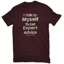 Lincoln Outfitters Men's Short Sleeve Expert Advice T-Shirt Windsor Wine Black Heather - LO-149-WWBH - T-Shirts