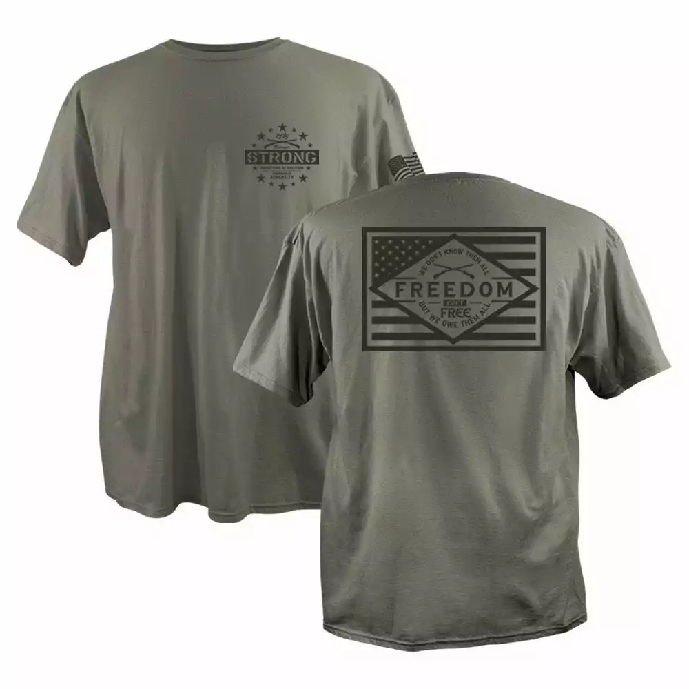 Lincoln Outfitters Men's We Owe Them Short Sleeve T-Shirt - SG-76 - T-Shirts 1 Lincoln Outfitters Men's We Owe Them Short Sleeve T-Shirt - SG-76 - T-Shirts