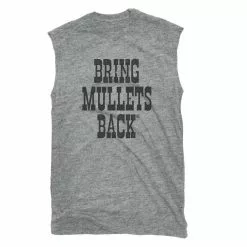 Lincoln Outfitters Men's Bring Mullets Back Sleeveless T-Shirt - LOTS-16 - T-Shirts