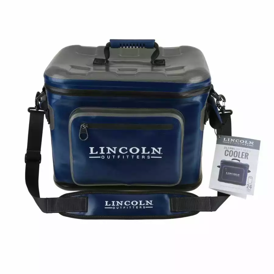 Lincoln Outfitters 24 Can Soft Sided Cooler 87-355-0204 - Water Bottles & Hydration 1 Lincoln Outfitters 24 Can Soft Sided Cooler 87-355-0204 - Water Bottles & Hydration