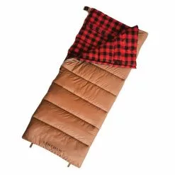 Lincoln Outfitters Traditions Flannel +10 Degree Sleeping Bag - 21SB-0007-6 - Tents & Shelters