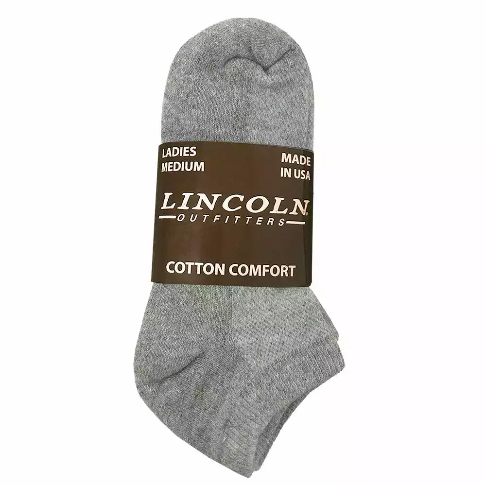 Lincoln Outfitters Women's No Show Sock 3 Pack - L3/9057-G - Socks Women's 1 Lincoln Outfitters Women's No Show Sock 3 Pack - L3/9057-G - Socks Women's