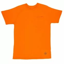 Lincoln Outfitter's Men's Short Sleeve Performance Tee Orange - RK2ORG - T-Shirts