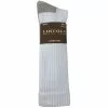 Lincoln Outfitters Men's Ultra-Dri Boot Sock 2 Pack White - L2/72299-W - Socks