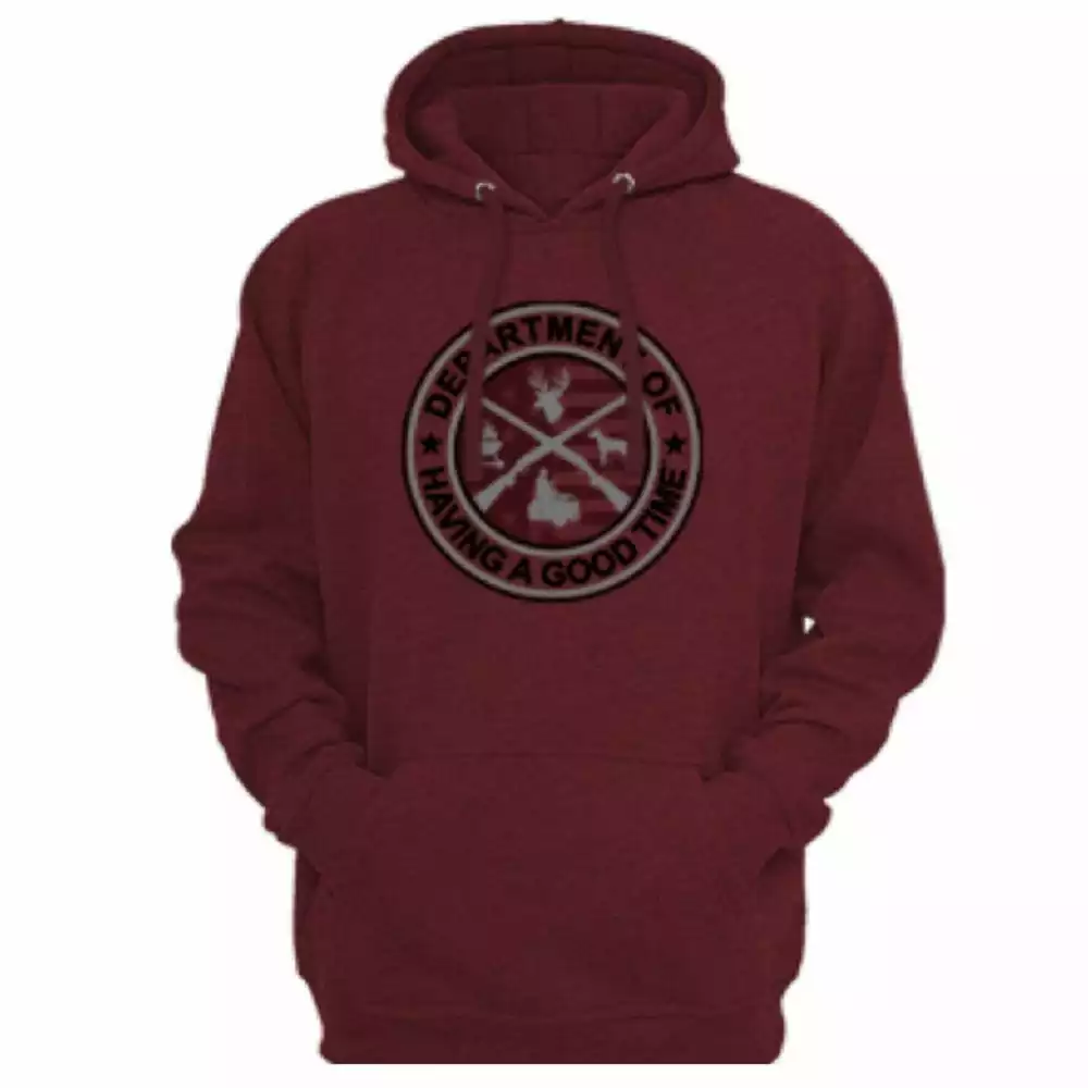 Lincoln Outfitters Men's Department of Having a Good Time Patriotic Long Sleeve Hoodie LOH-06 - Men's Sweaters & Sweatshirts 1 Lincoln Outfitters Men's Department of Having a Good Time Patriotic Long Sleeve Hoodie LOH-06 - Men's Sweaters & Sweatshirts