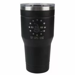 Lincoln Outfitters 30oz Tumbler Black Don't Tread On Me - 32631045 - Tumblers