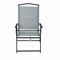 Lincoln Outfitters XL Sling Folding Chair, Gray - 89-271-0204 - Camp Furniture -Cheap Lincoln Outfitters Store 9c1544014121d5942eca591144f4fcf6471fae6d 32512021 3