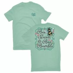 Lincoln Outfitters Ladies Bee Sweet and Bee Bumble Short Sleeve T-Shirt - LO-L206 - T-Shirts