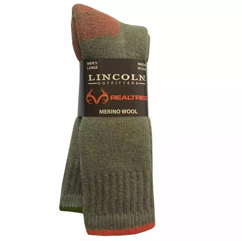 Lincoln Outfitters Merino Wool Blend Boot Sock 2 Pack Brown Large - RT/L2/72339-ASST-L - Socks 1 Lincoln Outfitters Merino Wool Blend Boot Sock 2 Pack Brown Large - RT/L2/72339-ASST-L - Socks