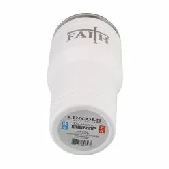 Lincoln Outfitters "Faith" 30 oz. Religious Tumbler, White - 89-646-0204 - Tumblers -Cheap Lincoln Outfitters Store b933f4604ea62f4ec9358264e69486f942ba191a 32631069 4