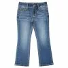 Lincoln Outfitters Youth Girl's 5-Pocket Stretch Denim Bootcut Jean - LOG7270XMW - Jeans