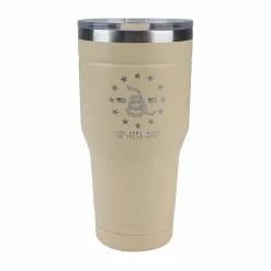 Lincoln Outfitters 30oz Tumbler Tan Don't Tread On Me - 32631046 - Tumblers