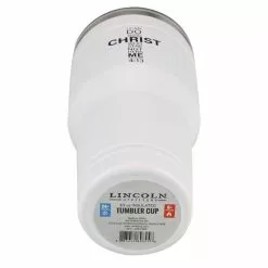 Lincoln Outfitters "All Things Through Christ" 30 oz. Religious Tumbler, White - 89-645-0204 - Tumblers -Cheap Lincoln Outfitters Store cdb9d6b1820308fb03d385aabd2d10a5b879c2a5 32631068 4