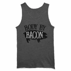 Lincoln Outfitters Men's Body By Bacon Sleeveless T-Shirt - LOT-91 - T-Shirts