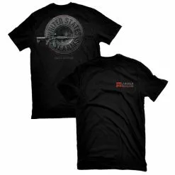 Lincoln Outfitters Men's Short Sleeve United States Firearms Design T-Shirt Black - LO-138 - T-Shirts