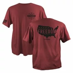 Lincoln Outfitters Men's Freedom Strong Short Sleeve T-Shirt - SG-80 - T-Shirts