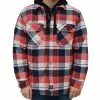 Lincoln Outfitters Men's Hooded Shirt Jacket Baked Apple - LOHJ-A0417B - Jackets