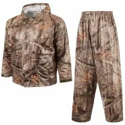 Lincoln Outfitters Men's 0.14mm PVC Rain Suit Camo - 82201-HDN - Raingear